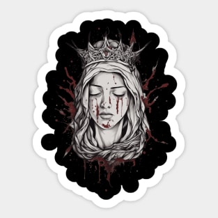 Saint Mary Of Sorrows Sticker